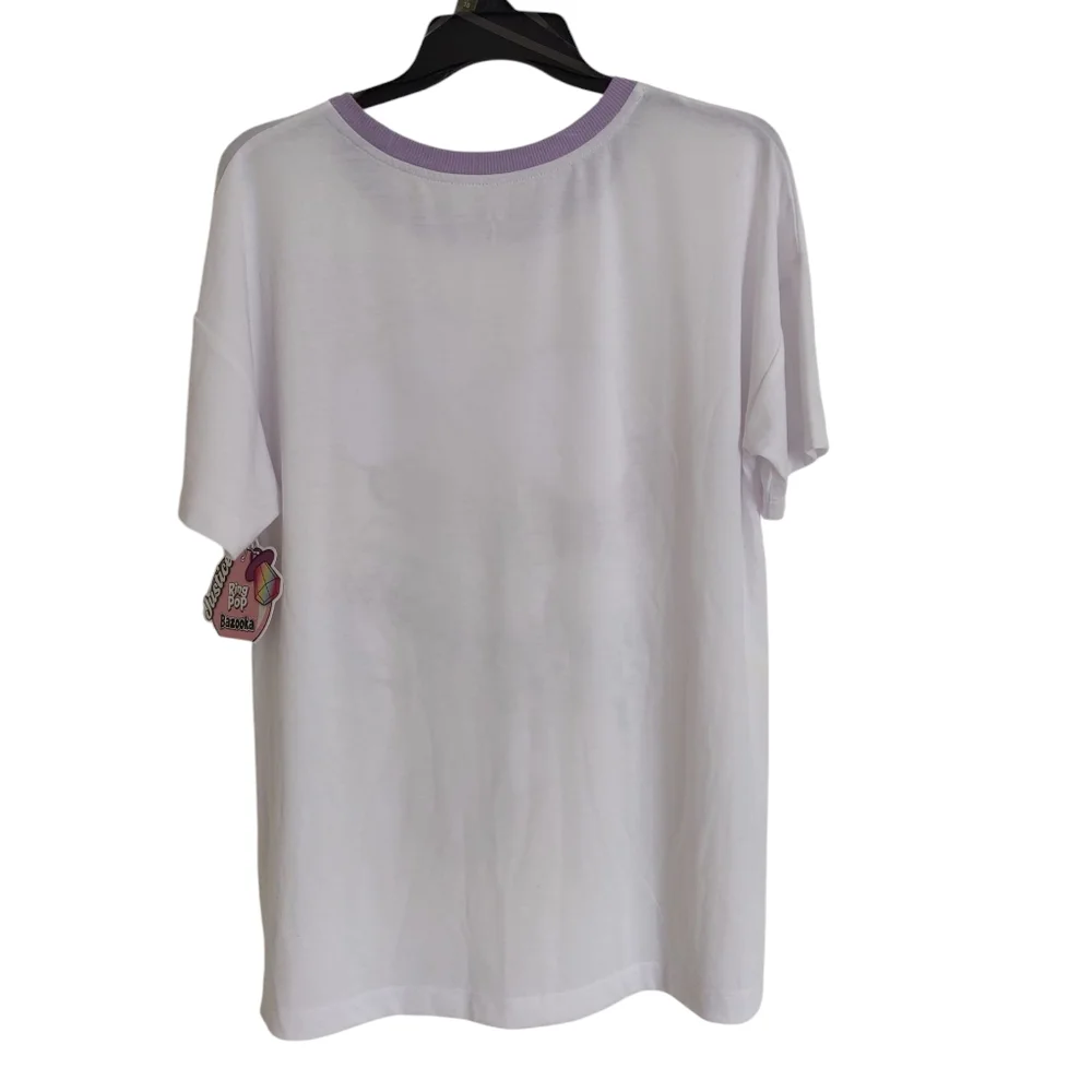 NWT Justice Size XL(16/18) Ring Pop Bazooka Oversized T-shirt
